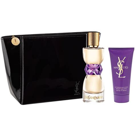 ysl perfume bag|manifesto perfume ysl gift set.